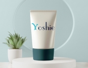 Projekt graficzny, nazwa firmy, tworzenie logo firm Yoshie - sklep z artykułami beauty - Voron 2021