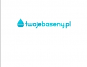 Projekt graficzny, nazwa firmy, tworzenie logo firm Logo dla sklepu internetowego baseny - nyia