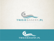 Projekt graficzny, nazwa firmy, tworzenie logo firm Logo dla sklepu internetowego baseny - elene