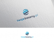 Projekt graficzny, nazwa firmy, tworzenie logo firm Logo dla sklepu internetowego baseny - empe