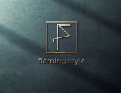 Projekt graficzny, nazwa firmy, tworzenie logo firm Logo dla marki Flaming.style - maupa