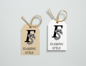 Projekt graficzny, nazwa firmy, tworzenie logo firm Logo dla marki Flaming.style - TrueDie