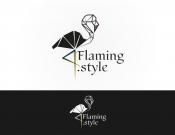 Projekt graficzny, nazwa firmy, tworzenie logo firm Logo dla marki Flaming.style - Esemer