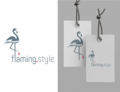 Projekt graficzny, nazwa firmy, tworzenie logo firm Logo dla marki Flaming.style - lenarte
