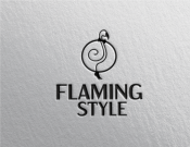 Projekt graficzny, nazwa firmy, tworzenie logo firm Logo dla marki Flaming.style - elene