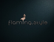 Projekt graficzny, nazwa firmy, tworzenie logo firm Logo dla marki Flaming.style - noon