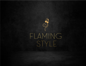 Projekt graficzny, nazwa firmy, tworzenie logo firm Logo dla marki Flaming.style - elene