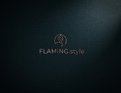 Projekt graficzny, nazwa firmy, tworzenie logo firm Logo dla marki Flaming.style - noon