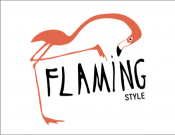 Projekt graficzny, nazwa firmy, tworzenie logo firm Logo dla marki Flaming.style - Pacia