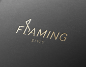 Projekt graficzny, nazwa firmy, tworzenie logo firm Logo dla marki Flaming.style - VvraX