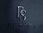 Projekt graficzny, nazwa firmy, tworzenie logo firm Logo dla marki Flaming.style - kingusian