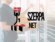Projekt graficzny, nazwa firmy, tworzenie logo firm logo dla usług logistycznych SZERPA - bermucher