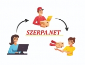 Projekt graficzny, nazwa firmy, tworzenie logo firm logo dla usług logistycznych SZERPA - Werka01