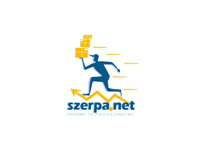 Projektowanie logo dla firm,  logo dla usług logistycznych SZERPA, logo firm - Cast