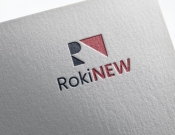 Projekt graficzny, nazwa firmy, tworzenie logo firm RokiNEW - logo. - stone