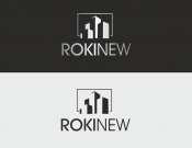 Projekt graficzny, nazwa firmy, tworzenie logo firm RokiNEW - logo. - rasti