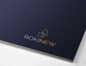 Projekt graficzny, nazwa firmy, tworzenie logo firm RokiNEW - logo. - DFCD