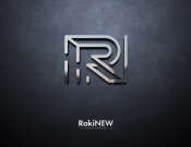 Projekt graficzny, nazwa firmy, tworzenie logo firm RokiNEW - logo. - myKoncepT