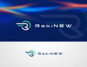 Projekt graficzny, nazwa firmy, tworzenie logo firm RokiNEW - logo. - mooya