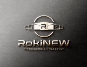 Projekt graficzny, nazwa firmy, tworzenie logo firm RokiNEW - logo. - Blanker