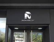 Projekt graficzny, nazwa firmy, tworzenie logo firm RokiNEW - logo. - KeveZ