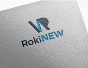 Projekt graficzny, nazwa firmy, tworzenie logo firm RokiNEW - logo. - stone