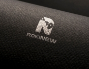 Projekt graficzny, nazwa firmy, tworzenie logo firm RokiNEW - logo. - KeveZ