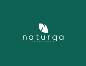 Projekt graficzny, nazwa firmy, tworzenie logo firm NATURQA - logo marki, zdrowa żwyność - ManyWaysKr