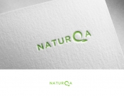 Projekt graficzny, nazwa firmy, tworzenie logo firm NATURQA - logo marki, zdrowa żwyność - matuta1