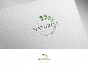 Projekt graficzny, nazwa firmy, tworzenie logo firm NATURQA - logo marki, zdrowa żwyność - matuta1