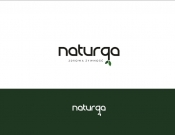Projekt graficzny, nazwa firmy, tworzenie logo firm NATURQA - logo marki, zdrowa żwyność - tejeda