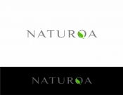 Projekt graficzny, nazwa firmy, tworzenie logo firm NATURQA - logo marki, zdrowa żwyność - noon