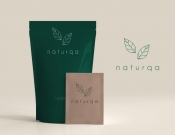 Projekt graficzny, nazwa firmy, tworzenie logo firm NATURQA - logo marki, zdrowa żwyność - Mart12345