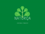 Projekt graficzny, nazwa firmy, tworzenie logo firm NATURQA - logo marki, zdrowa żwyność - Adart