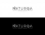Projekt graficzny, nazwa firmy, tworzenie logo firm NATURQA - logo marki, zdrowa żwyność - Marcinir