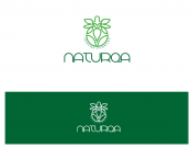 Projekt graficzny, nazwa firmy, tworzenie logo firm NATURQA - logo marki, zdrowa żwyność - jaczyk