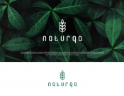 Projekt graficzny, nazwa firmy, tworzenie logo firm NATURQA - logo marki, zdrowa żwyność - empe