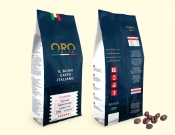 Projekt graficzny, nazwa firmy, tworzenie logo firm Opakowanie włoskiej kawy - Marcinir