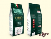 Projekt graficzny, nazwa firmy, tworzenie logo firm Opakowanie włoskiej kawy - Marcinir