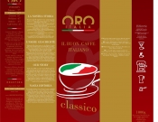 Projekt graficzny, nazwa firmy, tworzenie logo firm Opakowanie włoskiej kawy - bermucher