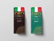 Projekt graficzny, nazwa firmy, tworzenie logo firm Opakowanie włoskiej kawy - ANnn