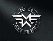 Projekt graficzny, nazwa firmy, tworzenie logo firm Moto Wędrowcy - stone