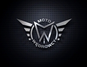 Projekt graficzny, nazwa firmy, tworzenie logo firm Moto Wędrowcy - Blanker