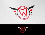 Projekt graficzny, nazwa firmy, tworzenie logo firm Moto Wędrowcy - Blanker