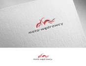 Projekt graficzny, nazwa firmy, tworzenie logo firm Moto Wędrowcy - matuta1