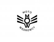 Projekt graficzny, nazwa firmy, tworzenie logo firm Moto Wędrowcy - katdesign