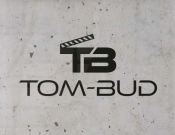 Projekt graficzny, nazwa firmy, tworzenie logo firm TOM-BUD Zbigniew Tomaszewski  - vecti