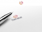 Projekt graficzny, nazwa firmy, tworzenie logo firm TOM-BUD Zbigniew Tomaszewski  - PP.BB.