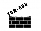 Projekt graficzny, nazwa firmy, tworzenie logo firm TOM-BUD Zbigniew Tomaszewski  - MP33