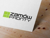 Projekt graficzny, nazwa firmy, tworzenie logo firm Nowe Logo dla marki Zamów Fronty - vecti